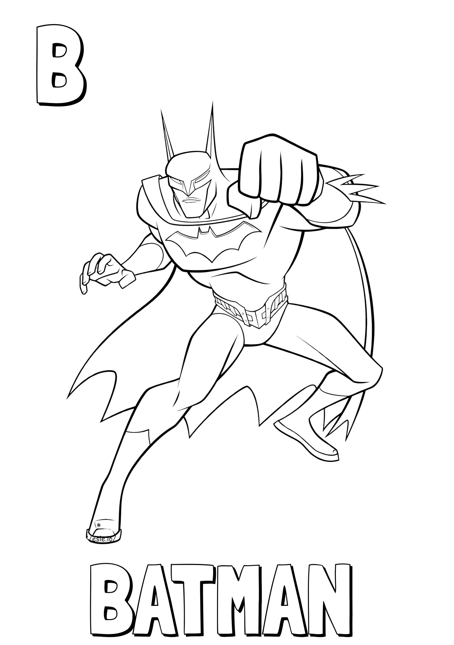 Super Letters-KinderCrafts